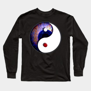 Eyball Ying Yang Long Sleeve T-Shirt